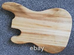 Precision Bass Body. Sycamore, oil & wax. Pickups, electronics etc