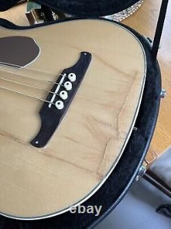 RARE Fender Kingman Bass Guitar SCE Acoustic-Electric Natural California Series