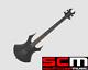 Rrp $1100 Bc Rich Virgin Black Onyx Electric Bass Guitar New With Warranty