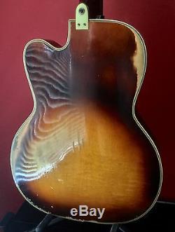 Rare 50's Vintage Kay Pro Electric Bass Guitar