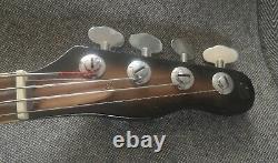 Rare 70s Guyatone Telecaster Bass Guitar Gold Foil Pickup full scale JAPAN