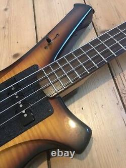 Rare Avian Condor Flame Top Bass Stunning Guitar Ampeg Scroll Head Unique Design