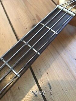 Rare Avian Condor Flame Top Bass Stunning Guitar Ampeg Scroll Head Unique Design