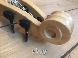 Rare Avian Condor Flame Top Bass Stunning Guitar Ampeg Scroll Head Unique Design