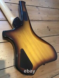 Rare Avian Condor Flame Top Bass Stunning Guitar Ampeg Scroll Head Unique Design