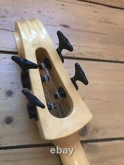 Rare Avian Condor Flame Top Bass Stunning Guitar Ampeg Scroll Head Unique Design