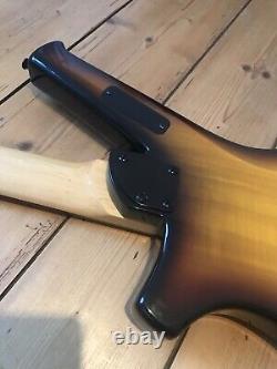 Rare Avian Condor Flame Top Bass Stunning Guitar Ampeg Scroll Head Unique Design