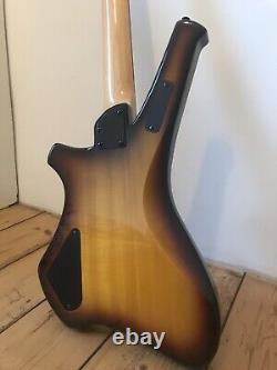 Rare Avian Condor Flame Top Bass Stunning Guitar Ampeg Scroll Head Unique Design