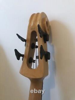 Rare Avian Condor Flame Top Bass Stunning Guitar Ampeg Scroll Head Unique Design