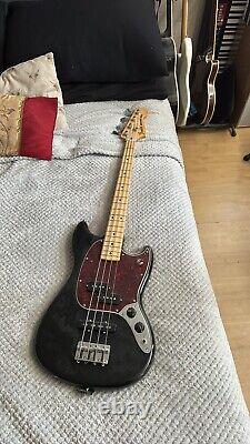 Rare Fender Mustang Bass Limited Edition in Black with PJ Pick Ups