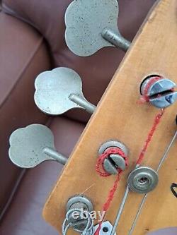 Rare! Vintage Antoria Jazz Bass Guitar 70s/80s restoration project