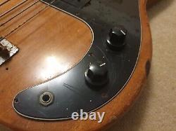 Rare Vintage Kay Precision Bass Guitar 1970s