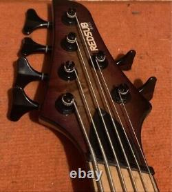 Redsub six string bass guitar