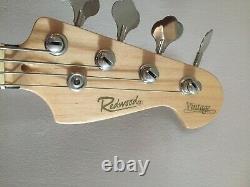 Redwood JB2 full-size Solid-body electric bass guitar Natural finish