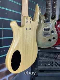 Rees Big F Light Fretless Bass Gloss Natural Fretless Electric Bass Guitar