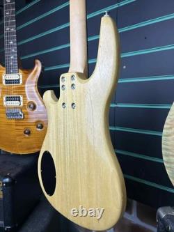 Rees Big F Light Fretless Bass Gloss Natural Fretless Electric Bass Guitar