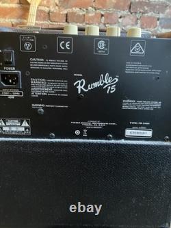 Revelation RBJ-67'Sunburst' Electric Bass Guitar & Fender Rumble 15 Amplifier