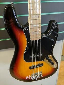 Revelation RB-67 3 Tone Sunburst Electric Bass Guitar