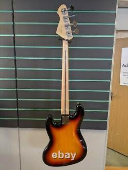 Revelation RB-67 3 Tone Sunburst Electric Bass Guitar