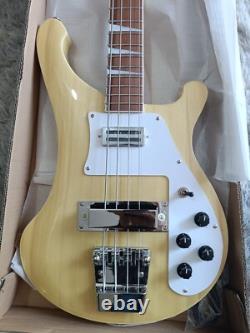 Rickenback 4-string electric bass guitar rosewood fingerboard Chrome Parts