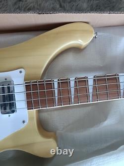 Rickenback 4-string electric bass guitar rosewood fingerboard Chrome Parts