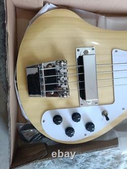 Rickenback 4-string electric bass guitar rosewood fingerboard Chrome Parts