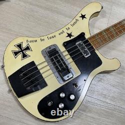 Rickenbacker 4001 Electric Bass Guitar Vintage 1980's Function Tested 230808T