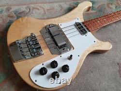 Rickenbacker 4001v63 bass 1999 Mapleglo with silver case, flame maple, near mint