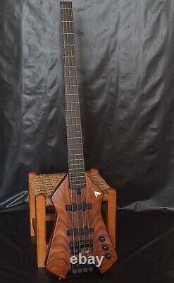Rob Armstrong Headless Electric Bass Guitar with Active pick ups