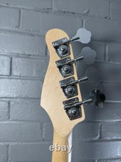 RockJam 4-String Electric Bass Guitar Black