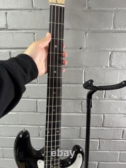 RockJam 4-String Electric Bass Guitar Black
