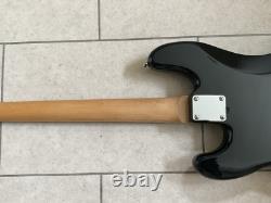 Rock Jam Electric Bass Guitar Fantastic Sunburst Colour With Lead, Bag, Strap