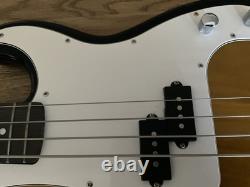 Rock Jam Electric Bass Guitar Fantastic Sunburst Colour With Lead, Bag, Strap