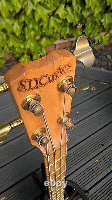 SD Curlee Bass Guitar 1978