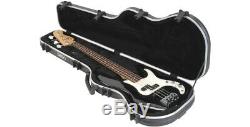 SKB SHAPED ELECTRIC BASS GUITAR HARDSHELL HARD CASE fits FENDER JAZZ & P