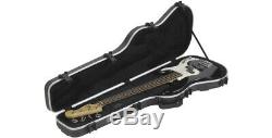 SKB SHAPED ELECTRIC BASS GUITAR HARDSHELL HARD CASE fits FENDER JAZZ & P