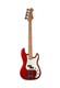 Sqoe Spj600 Pj-style Electric Bass Guitar In Red