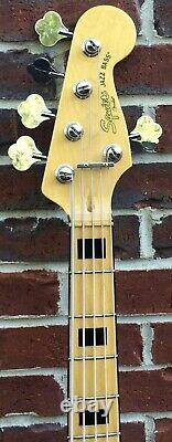 SQUIER VINTAGE MODIFIED JAZZ BASS V 2013 OLYMPIC WHITE 5 String GIGBAG