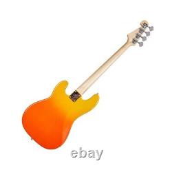 SX Bass Guitar PB style Modern Series in Orange