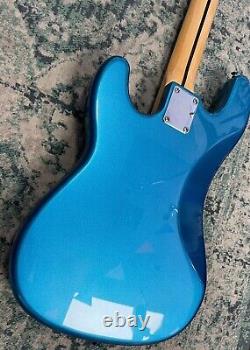 SX Guitars Amazing Electric Bass Guitar PB Style in a Stunning Metallic Blue