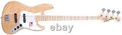 SX SJB75 Swamp Ash Bass Guitar