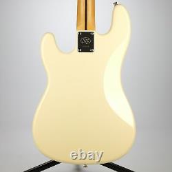 SX SPB62+ PB Bass Vintage White