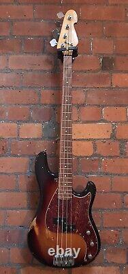 Sandberg Vs4 California Bass Sunburst Hardcore Aged Relic With Bag And Coa
