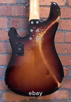 Sandberg Vs4 California Bass Sunburst Hardcore Aged Relic With Bag And Coa