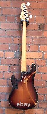 Sandberg Vs4 California Bass Sunburst Hardcore Aged Relic With Bag And Coa