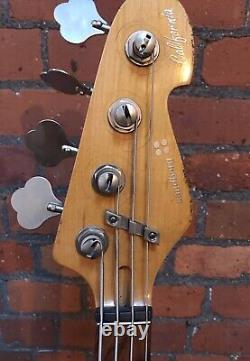 Sandberg Vs4 California Bass Sunburst Hardcore Aged Relic With Bag And Coa