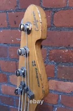 Sandberg Vs4 California Bass Sunburst Hardcore Aged Relic With Bag And Coa