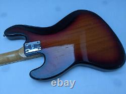 Satellite Branded (Teisco) 98/R Jazz Bass Guitar Japan Vintage 70's