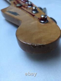 Satellite Branded (Teisco) 98/R Jazz Bass Guitar Japan Vintage 70's