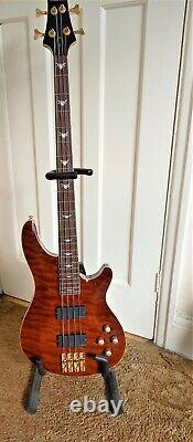 Schecter C4 Bass, EMG Pick Ups Active 2 band EQ